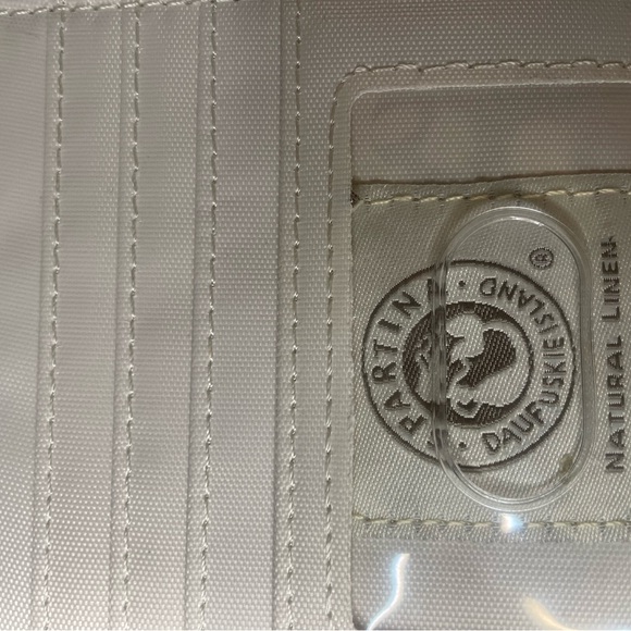 Spartina 449 Broughton linen &  leather Multi Phone Wallet - Picture 8 of 13